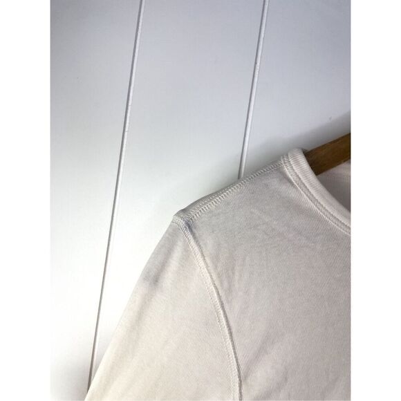 Lilla P Cotton White Long Sleeve 3/4 Crewneck Basic Tee Size XS - Picture 11 of 11